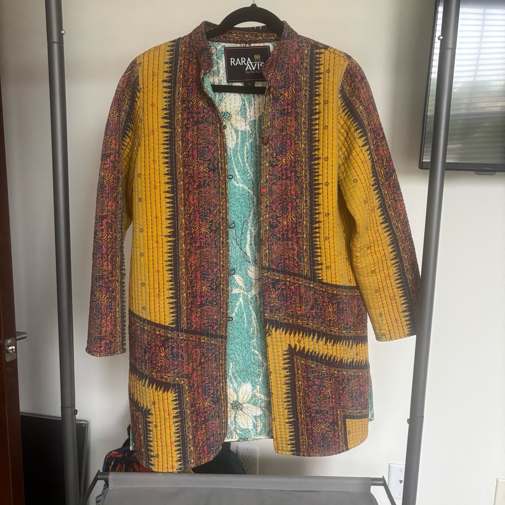 Rara Avis by Iris Apfel size XS Women’s quilted jacket